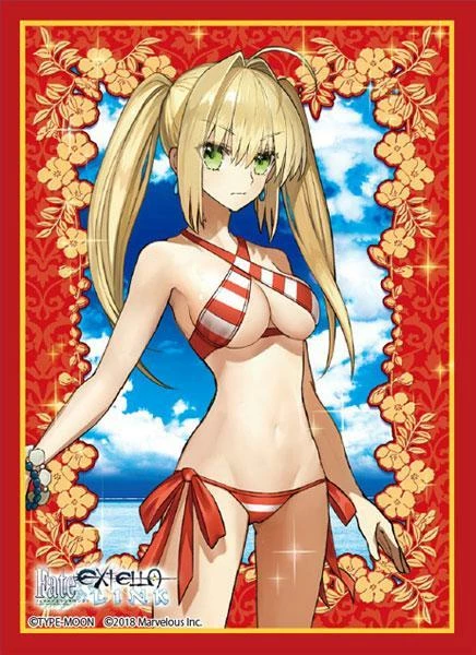Fate/Extella Link Nero Claudius Red Saber - Character Sleeves 80CT Card Sleeves 4 Fate/Extella Link Nero Claudius Red Saber - Character Sleeves 80CT Card Sleeves