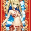 Fate/Extella Link Nero Claudius Red Saber - Character Sleeves 80CT Card Sleeves