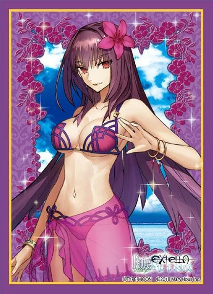 Card Sleeves Fate/Extella Link Lancer Scathach Beach Crisis Ver. - Character Sleeves 80CT 4 Card Sleeves Fate/Extella Link Lancer Scathach Beach Crisis Ver. - Character Sleeves 80CT