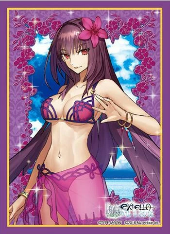 Card Sleeves Fate/Extella Link Lancer Scathach Beach Crisis Ver. - Character Sleeves 80CT 3 Card Sleeves Fate/Extella Link Lancer Scathach Beach Crisis Ver. - Character Sleeves 80CT
