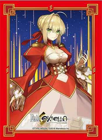 Fate/EXTELLA Red Saber Nero Claudius - Character Sleeves PG 80CT 3 Fate/EXTELLA Red Saber Nero Claudius - Character Sleeves PG 80CT