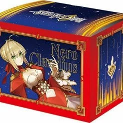 Fate Extella Red Saber Nero Claudius - MAX Deck Box W/Divider Deck Boxes & Storage Boxes
