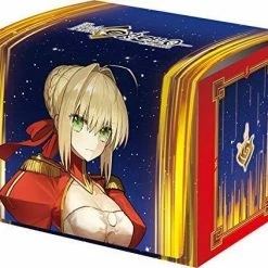 Fate Extella Red Saber Nero Claudius - MAX Deck Box W/Divider Deck Boxes & Storage Boxes