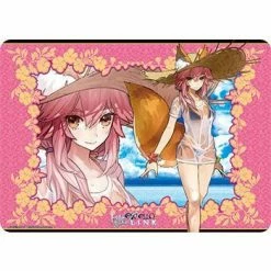Play Mats Fate/EXTELLA Link Lancer Tamamo No Mae Beach Flower Ver. - Character Rubber Play Mat