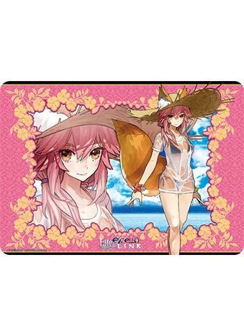 Play Mats Fate/EXTELLA Link Lancer Tamamo No Mae Beach Flower Ver. - Character Rubber Play Mat 3 Play Mats Fate/EXTELLA Link Lancer Tamamo No Mae Beach Flower Ver. - Character Rubber Play Mat