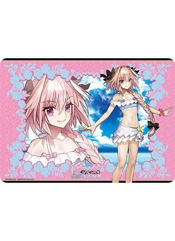 Play Mats Fate/Extella Link Rider Astolfo Kirakira Furifuri Ver. - Character Rubber Play Mat 3 Play Mats Fate/Extella Link Rider Astolfo Kirakira Furifuri Ver. - Character Rubber Play Mat