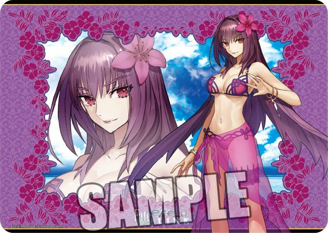 Play Mats Fate/Extella Scathach Shishou Assassin Beach Crisis Ver. Character Rubber Play Mat 3 Play Mats Fate/Extella Scathach Shishou Assassin Beach Crisis Ver. Character Rubber Play Mat