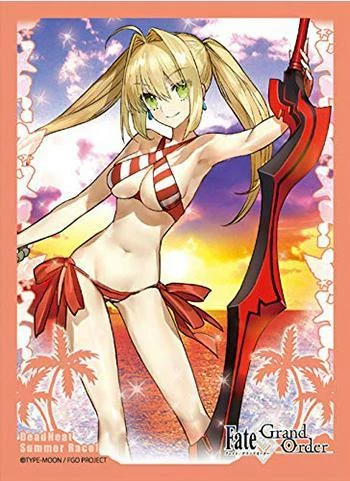 Fate/Grand Order Nero Claudius Red Saber - Character Sleeves 80CT FGO Card Sleeves 3 Fate/Grand Order Nero Claudius Red Saber - Character Sleeves 80CT FGO Card Sleeves
