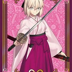 Fate Grand Order Sakura Saber Okita Souji - Character Sleeves 80CT PG FGO Card Sleeves