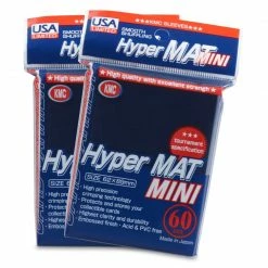 KMC Hyper Mat Mini US Version (Blue) Basic Sleeves 60ct