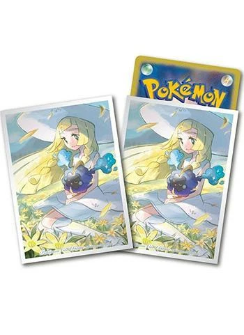 Pokemon Center Original Lillie &Cosmog Premium Character Mat Sleeves 64pcs Card Sleeves 3 Pokemon Center Original Lillie &Cosmog Premium Character Mat Sleeves 64pcs Card Sleeves
