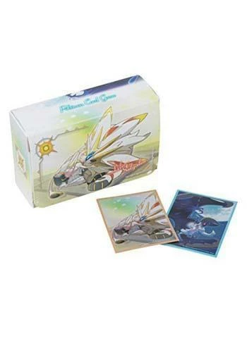 Pokemon Center Original Lillie Solgaleo Lunala - Character Double Deck Box + Sleeves 3 Pokemon Center Original Lillie Solgaleo Lunala - Character Double Deck Box + Sleeves