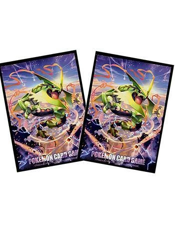 Card Sleeves Pokemon Emerald Break - Mega Rayquaza - Character Sleeves 2 Packs 3 Card Sleeves Pokemon Emerald Break - Mega Rayquaza - Character Sleeves 2 Packs