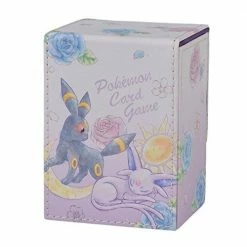Deck Boxes & Storage Boxes Pokemon Center Original Flower Espeon & Umbreon - Flip Deck Case