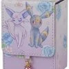 Deck Boxes & Storage Boxes Pokemon Center Original Flower Espeon & Umbreon - Flip Deck Case