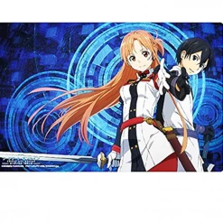 Sword Art Online -Ordinal Scale- Kirito & Asuna - Rubber Play Mat Vol.90 SAO Play Mats