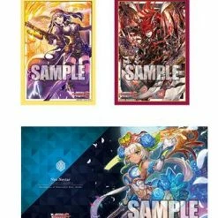 Vanguard Team Jaime Flowers Event Limited Character Sleeve Play Mat Supply Set