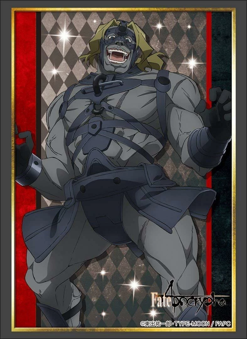 Card Sleeves Fate/Apocrypha - Berserker Of Red Spartacus - Character Sleeves HG Vol.1560 4 Card Sleeves Fate/Apocrypha - Berserker Of Red Spartacus - Character Sleeves HG Vol.1560