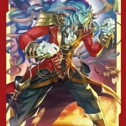 Card Sleeves Vanguard - Basskirk King Of Demonic Seas - Character Mini Sleeves Vol.346