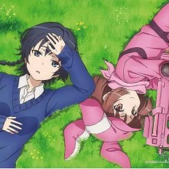 Play Mats Sword Art Online GGO Alternative Llenn & Karen Rubber Play Mat Vol.218 SAO