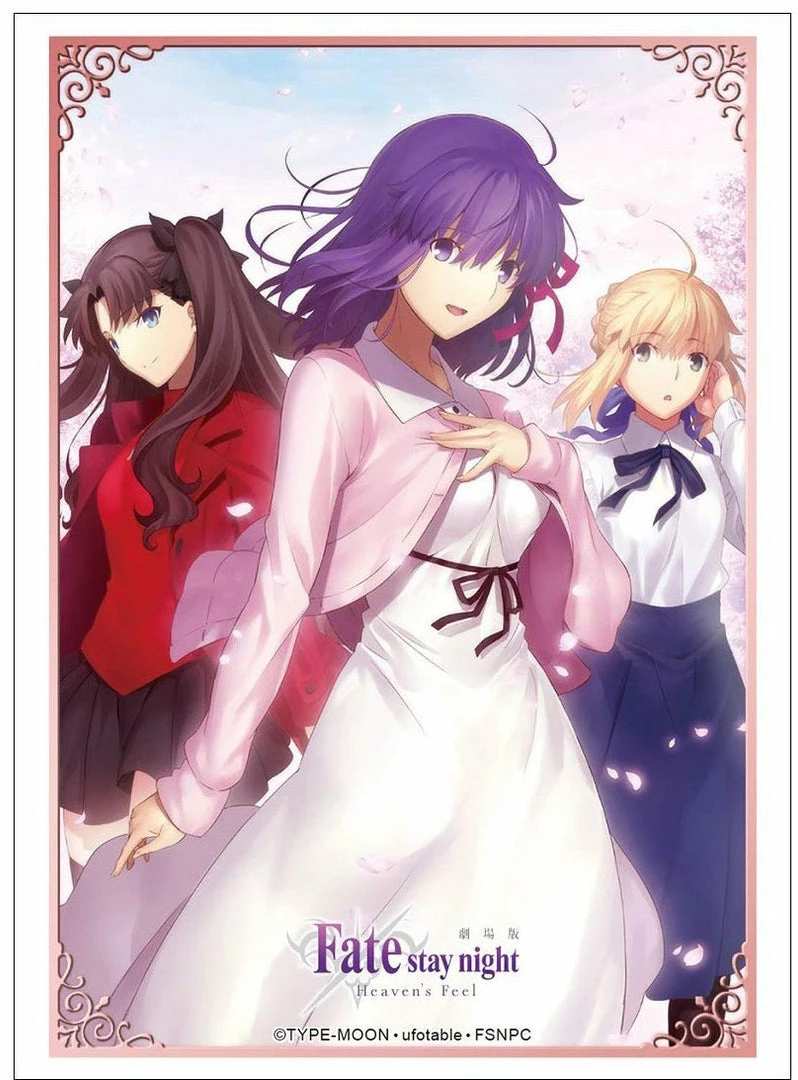 Fate/stay Night: Heaven`s Feel - Sakura Rin Altria Saber - Character Sleeves HG Vol.1806 Card Sleeves 4 Fate/stay Night: Heaven`s Feel - Sakura Rin Altria Saber - Character Sleeves HG Vol.1806 Card Sleeves