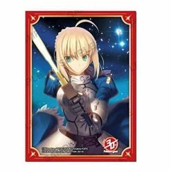 Fate/Zero 2011 Newtype 30th - Saber - Character Sleeves Card Sleeves