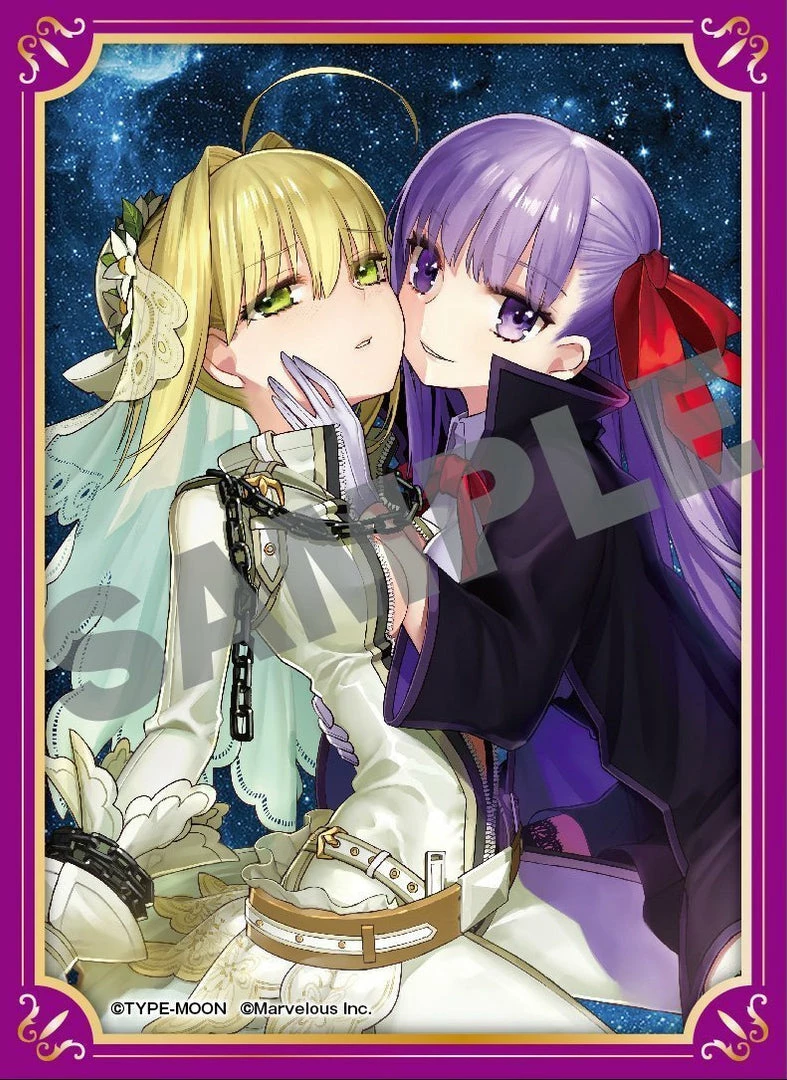 Fate/Extra CCC Nero Red Saber & Sakura Matou Sleeves 80CT Vol.8 Comptiq Cover 3 Fate/Extra CCC Nero Red Saber & Sakura Matou Sleeves 80CT Vol.8 Comptiq Cover