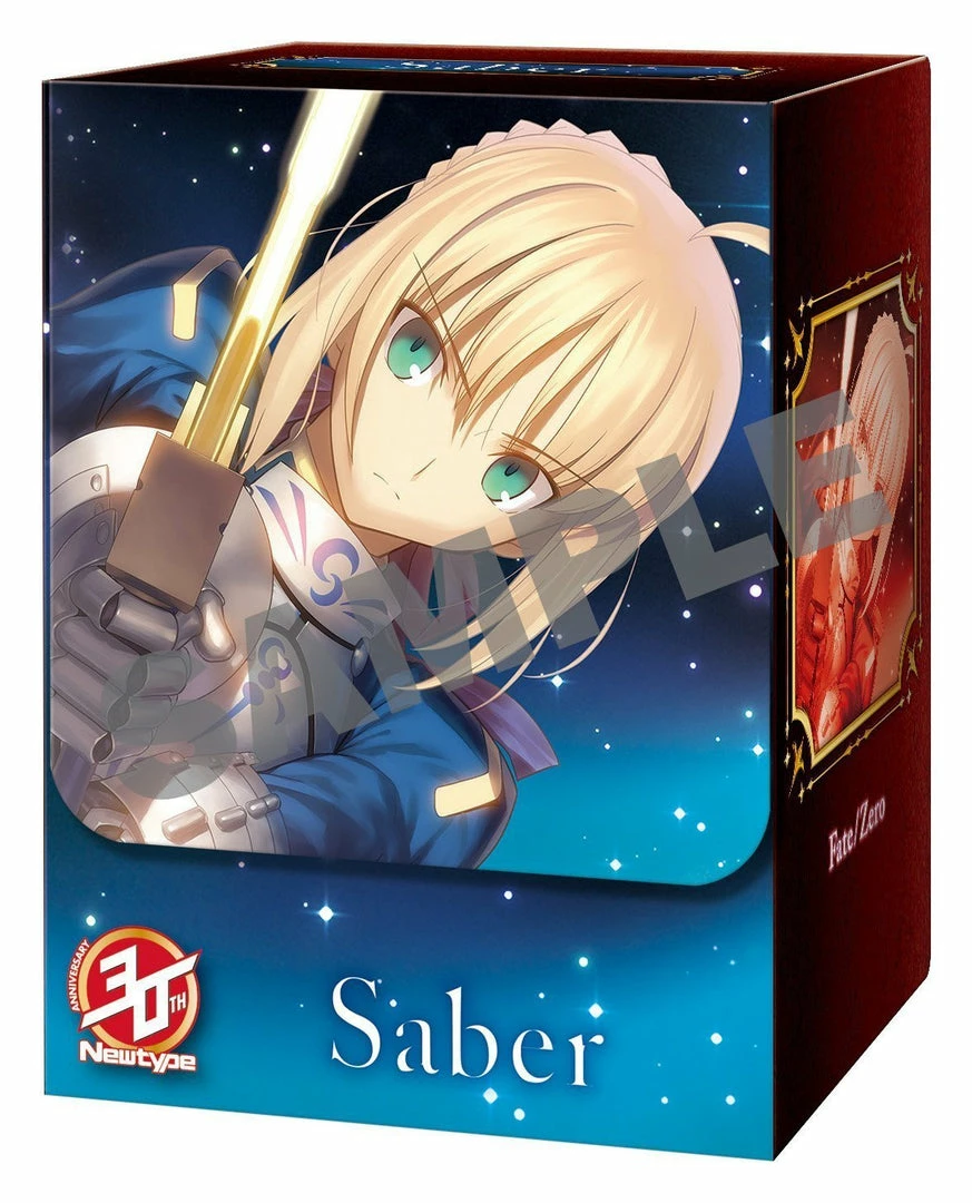 Newtype Fate/Zero Saber Artoria Pendragon - Character Deck Box Case W/Divider 3 Newtype Fate/Zero Saber Artoria Pendragon - Character Deck Box Case W/Divider
