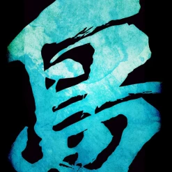 Ensky Magic The Gathering - Chinese Characters Island Art Sleeves MTGS-008 80CT