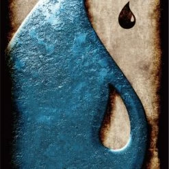 Ensky Magic The Gathering - Mana Symbol Island Art Sleeves MTGS-018 80CT