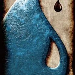 Ensky Magic The Gathering - Mana Symbol Island Art Sleeves MTGS-018 80CT