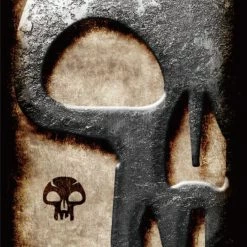 Ensky Magic The Gathering - Mana Symbol Swamp Art Sleeves MTGS-019 80CT Card Sleeves