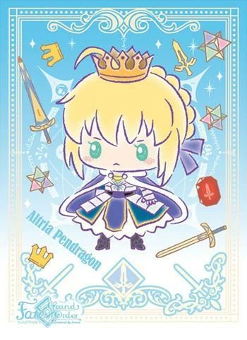 Card Sleeves Fate Grand Order Sanrio - Saber Artoria Pendragon - Character Sleeves EN-530 FGO 3 Card Sleeves Fate Grand Order Sanrio - Saber Artoria Pendragon - Character Sleeves EN-530 FGO