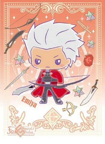 Card Sleeves Fate Grand Order Sanrio - Archer Emiya Shirou - Character Sleeves EN-531 FGO 3 Card Sleeves Fate Grand Order Sanrio - Archer Emiya Shirou - Character Sleeves EN-531 FGO
