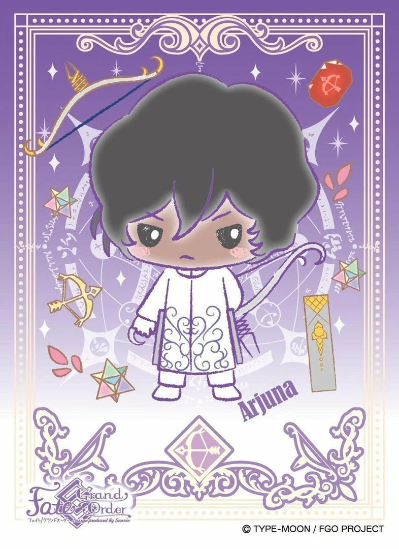 Card Sleeves Fate Grand Order Sanrio - Archer Arjuna - Character Sleeves EN-551 FGO 4 Card Sleeves Fate Grand Order Sanrio - Archer Arjuna - Character Sleeves EN-551 FGO