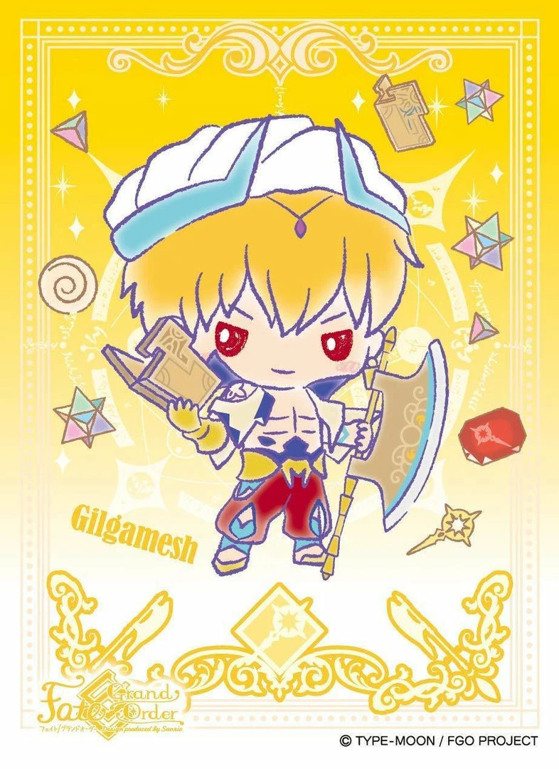 Fate Grand Order Sanrio Archer Gilgamesh - Character Sleeves EN-654 FGO Card Sleeves 4 Fate Grand Order Sanrio Archer Gilgamesh - Character Sleeves EN-654 FGO Card Sleeves