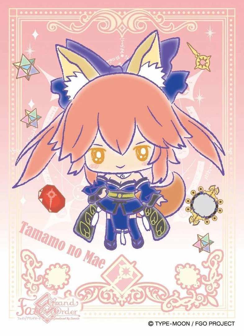 Fate Grand Order Sanrio - Caster Tamamo No Mae - Character Sleeves EN-705 FGO Card Sleeves 4 Fate Grand Order Sanrio - Caster Tamamo No Mae - Character Sleeves EN-705 FGO Card Sleeves