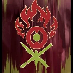 Ensky Magic The Gathering Ravnica Allegiance Gruul Clans Art Sleeves MTGS-060 80CT Card Sleeves