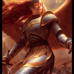 Ensky Card Sleeves Magic The Gathering Guilds Of Ravnica Aurelia Exemplar Of Justice Art Sleeves MTGS-072 80CT