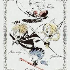 Card Sleeves Fate Grand Order Sanrio Altria Cu Emiya Jeanne - Character Sleeves (B) EN-860 FGO