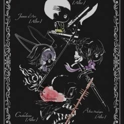 Fate Grand Order Sanrio Altria Cu Emiya Jeanne Alter - Character Sleeves (B) EN-865 FGO Card Sleeves