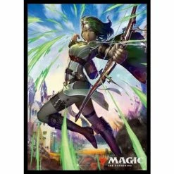 Ensky Magic The Gathering War Of The Spark Vivien, Champion Of The Wilds Art Sleeves MTGS-102 80CT Card Sleeves