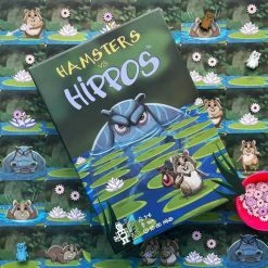 TIN ROBOT GAMES Hamsters Vs. Hippos Card Game Non-Collectible Card Games