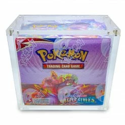 Wizardry Foundry Sealed Product Protectors Pokemon Booster Acrylic Sealed Product Protector Box With Magnetic Sealed Lid [In Stock]