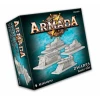 MANTIC ENTERTAINMENT Miniature Games Armada: Dwarf Booster Fleet Miniatures Game