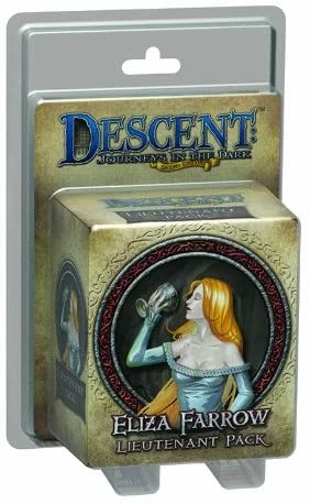 Fantasy Flight Games Descent: Journeys In The Dark: Eliza Farrow Lieutenant Pack 3 Fantasy Flight Games Descent: Journeys In The Dark: Eliza Farrow Lieutenant Pack