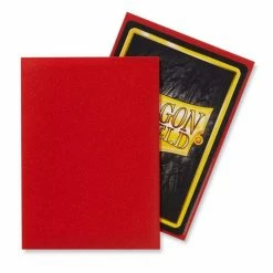 Card Sleeves Dragon Shield - Crimson - Matte Basic Sleeves (100CT)