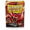 Dragon Shield - Ruby - Matte Basic Sleeves (100CT)
