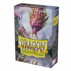 ARCANE TINMEN Dragon Shield - Pink Diamond Japanese Matte Basic Sleeves (60CT) [In Stock] Card Sleeves