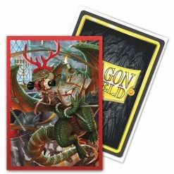 ARCANE TINMEN Dragon Shield - Christmas Dragon 2020 - Brushed Art Sleeves (100CT)